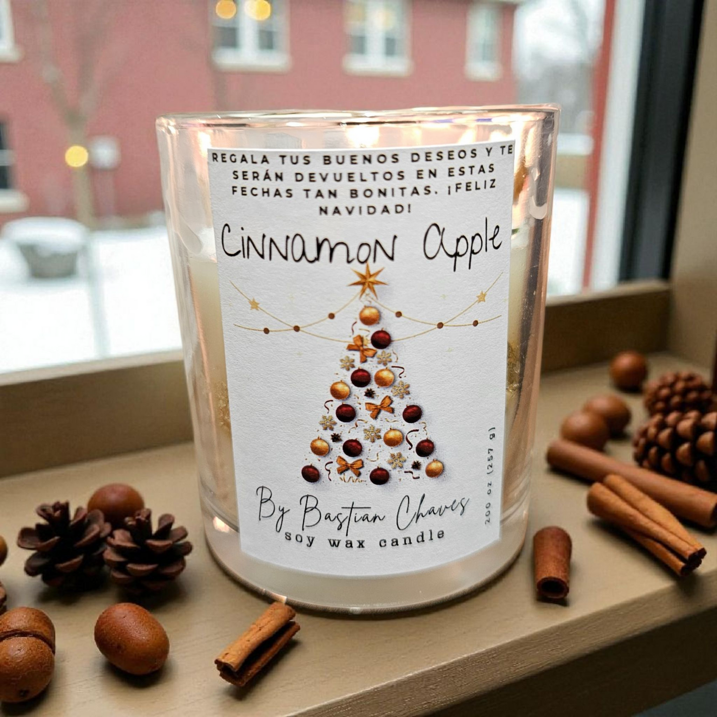 Cinnamon Apple Vela Aromatica Edición Especial