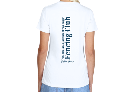 Fencing Club Cuello Redondo Con Diseño