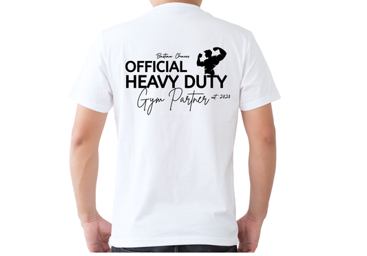 Official Heavy Dutty cuello redondo con diseño