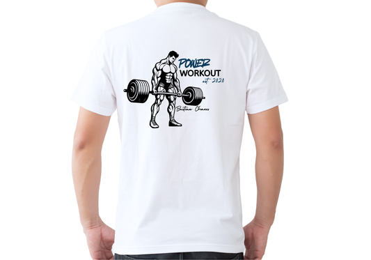 Power Workout Cuello Redondo Con Diseño