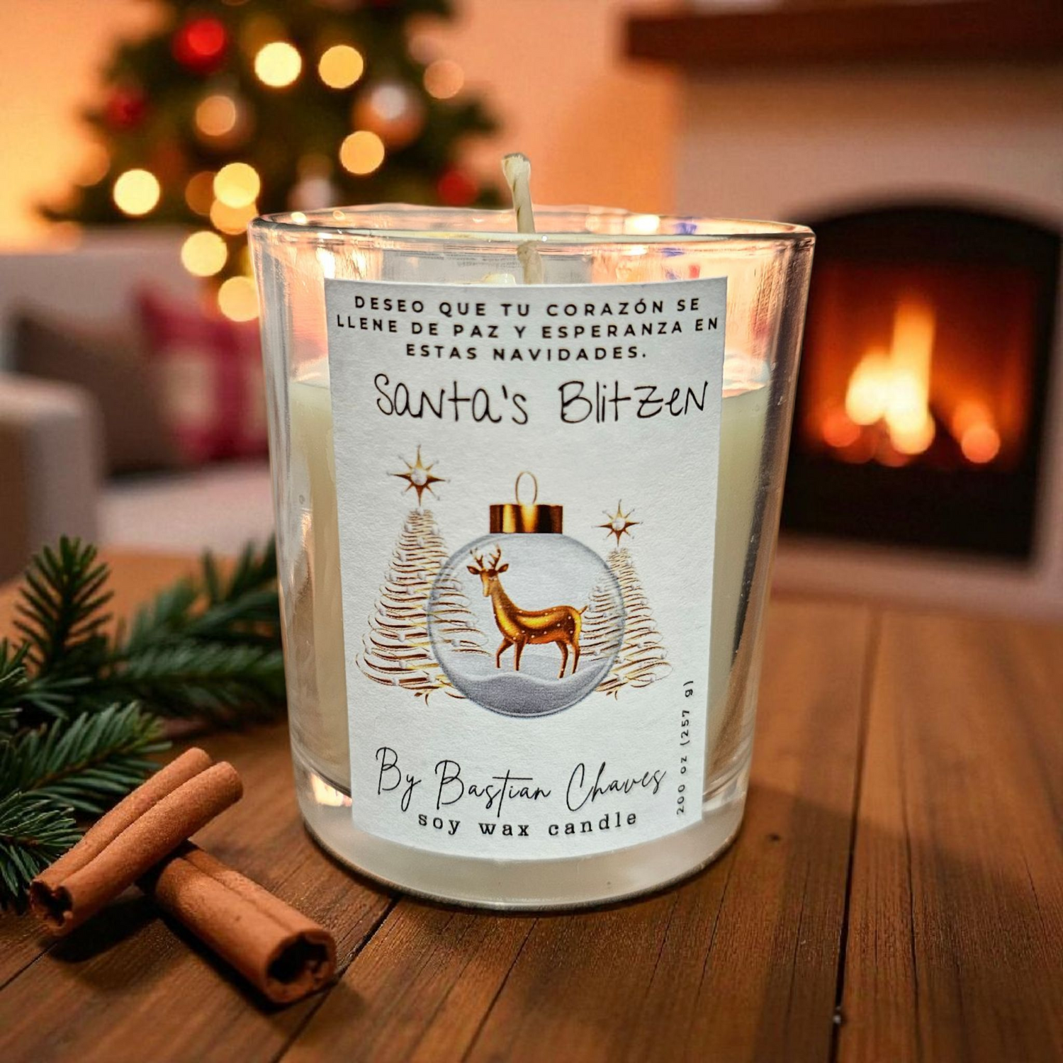 Velas Navideñas Artesanales