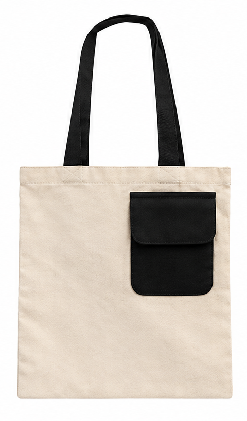 BCL-0125|BAGU Lightweight Tote Bag Natural