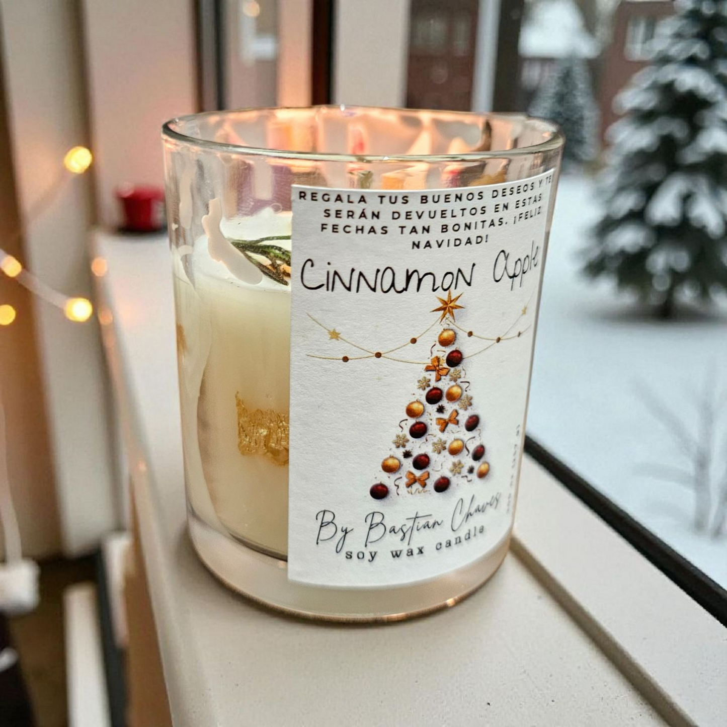 Cinnamon Apple Vela Aromatica Edición Especial