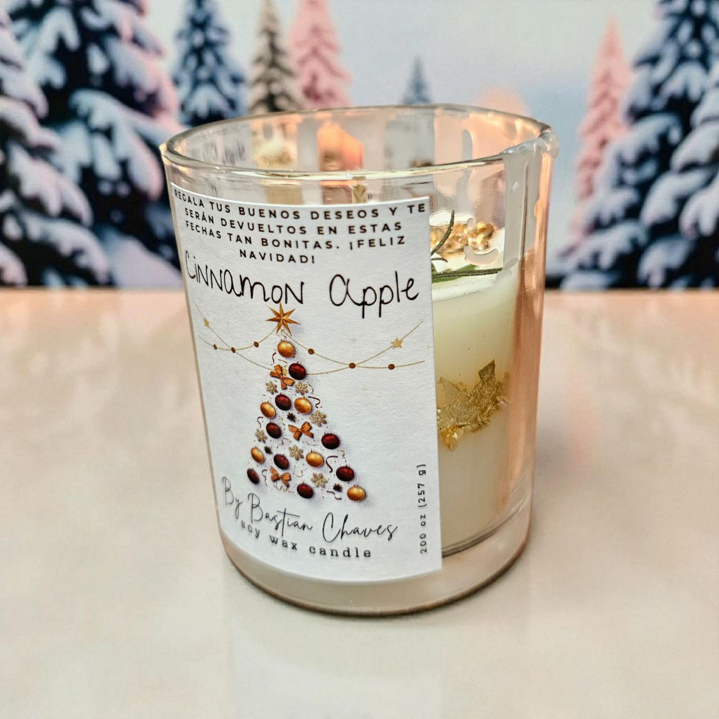 Cinnamon Apple Vela Aromatica Edición Especial