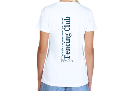 Fencing Club Cuello Redondo Con Diseño