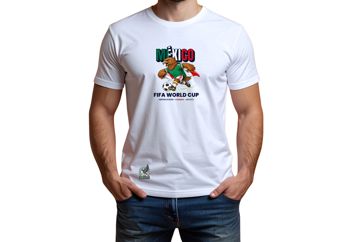 Playera Mexico Aguila FIFA WORLD CUP