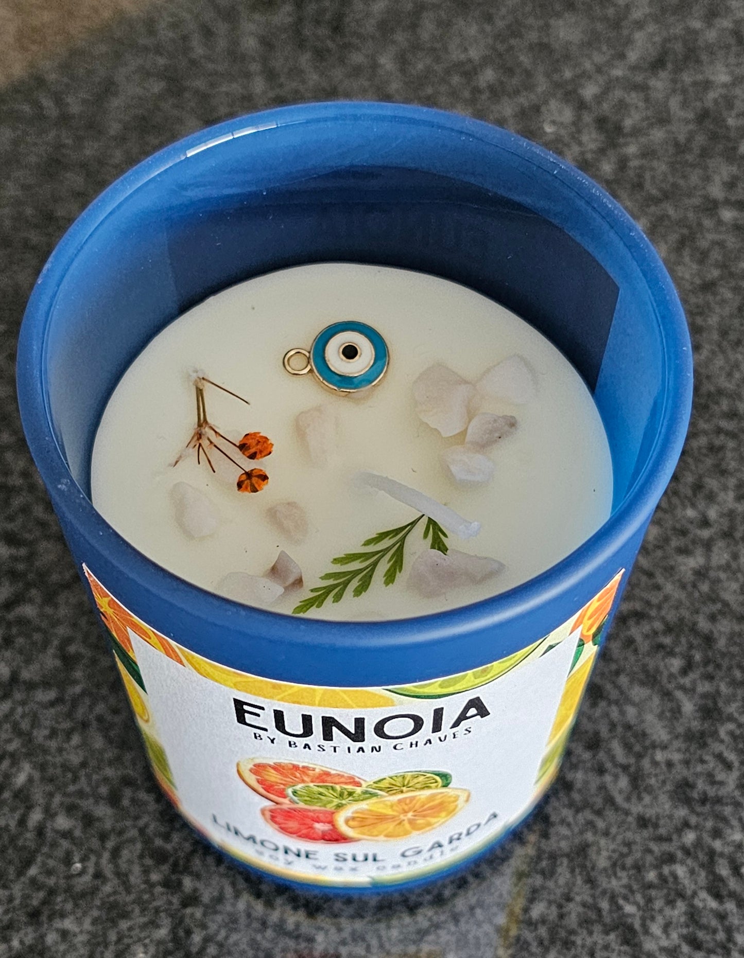 LIMONE SUL GARDA Vela Aromatica De Soya esencia de Cítricos