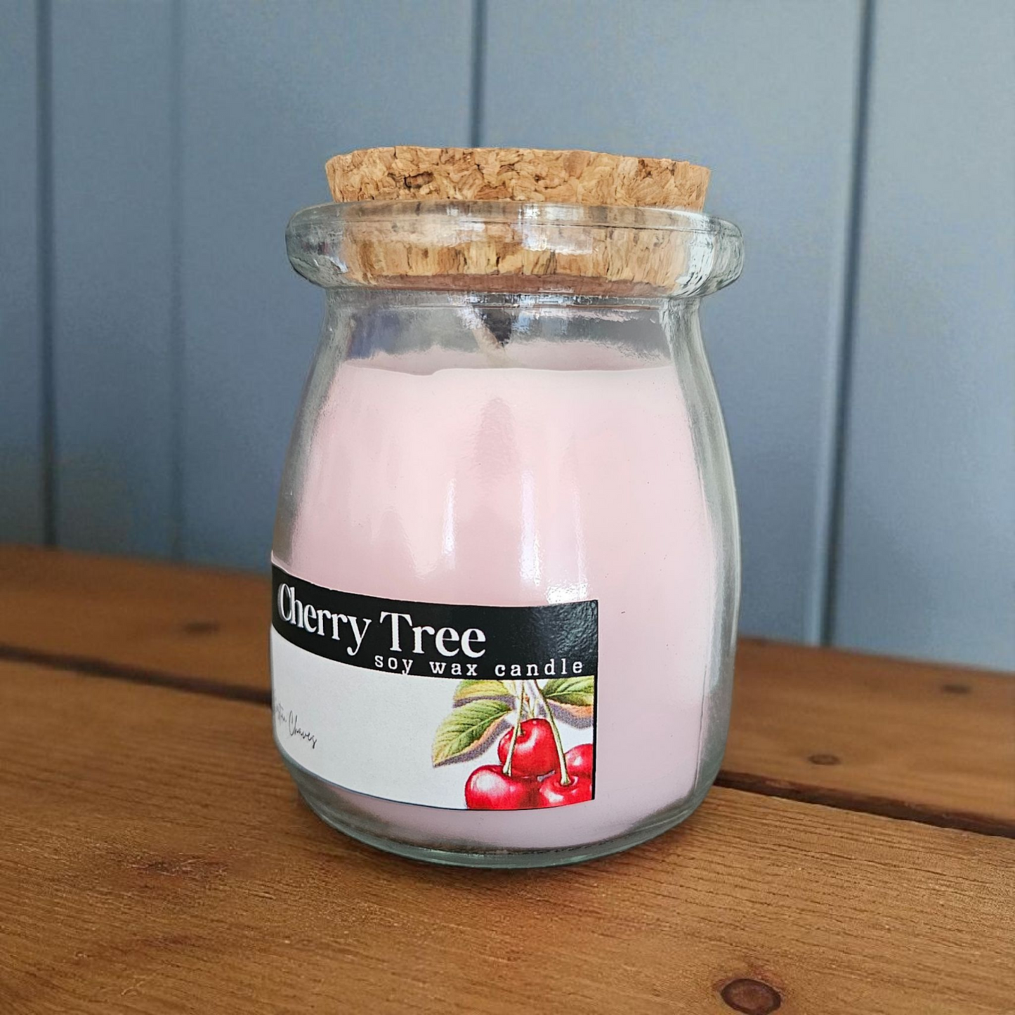 CHERRY TREE - Vela Aromatica De Cera de Soya esencia de cereza estilo vintage